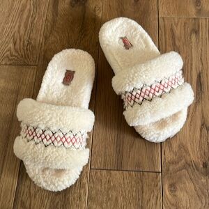 UGG open toe boho slides